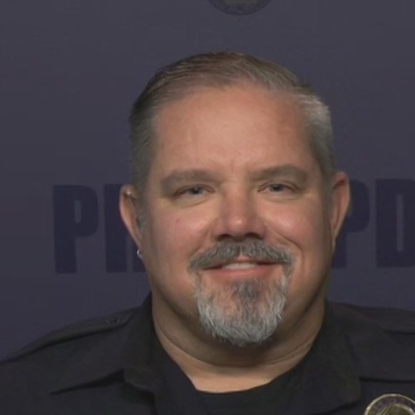 Phoenix Police Department Officer Eric Dilyard talks about completing a DoorDash delivery after arresting the driver