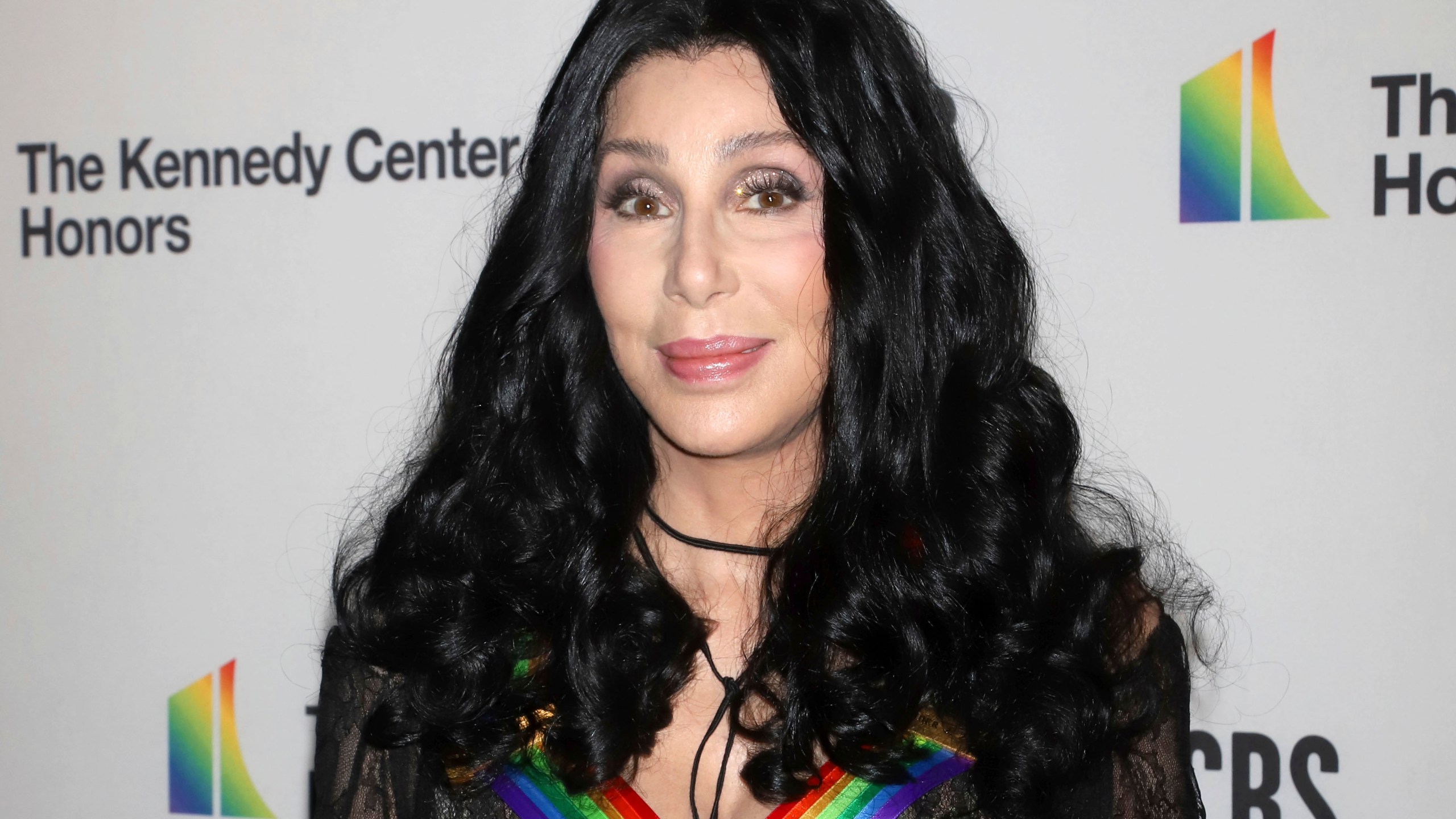 FILE - 2018 Kennedy Center honoree Cher attends the 41st Annual Kennedy Center Honors at The Kennedy Center on Sunday, Dec. 2, 2018, in Washington. Hollywood was quick to react to the news on Sunday, July 21, 2024, that President Joe Biden was ending his bid for reelection and endorsing Vice President Kamala Harris. Cher wrote on X that she was “tortured” because she doesn’t believe the Democrats could win without Biden. (Photo by Greg Allen/Invision/AP, File)