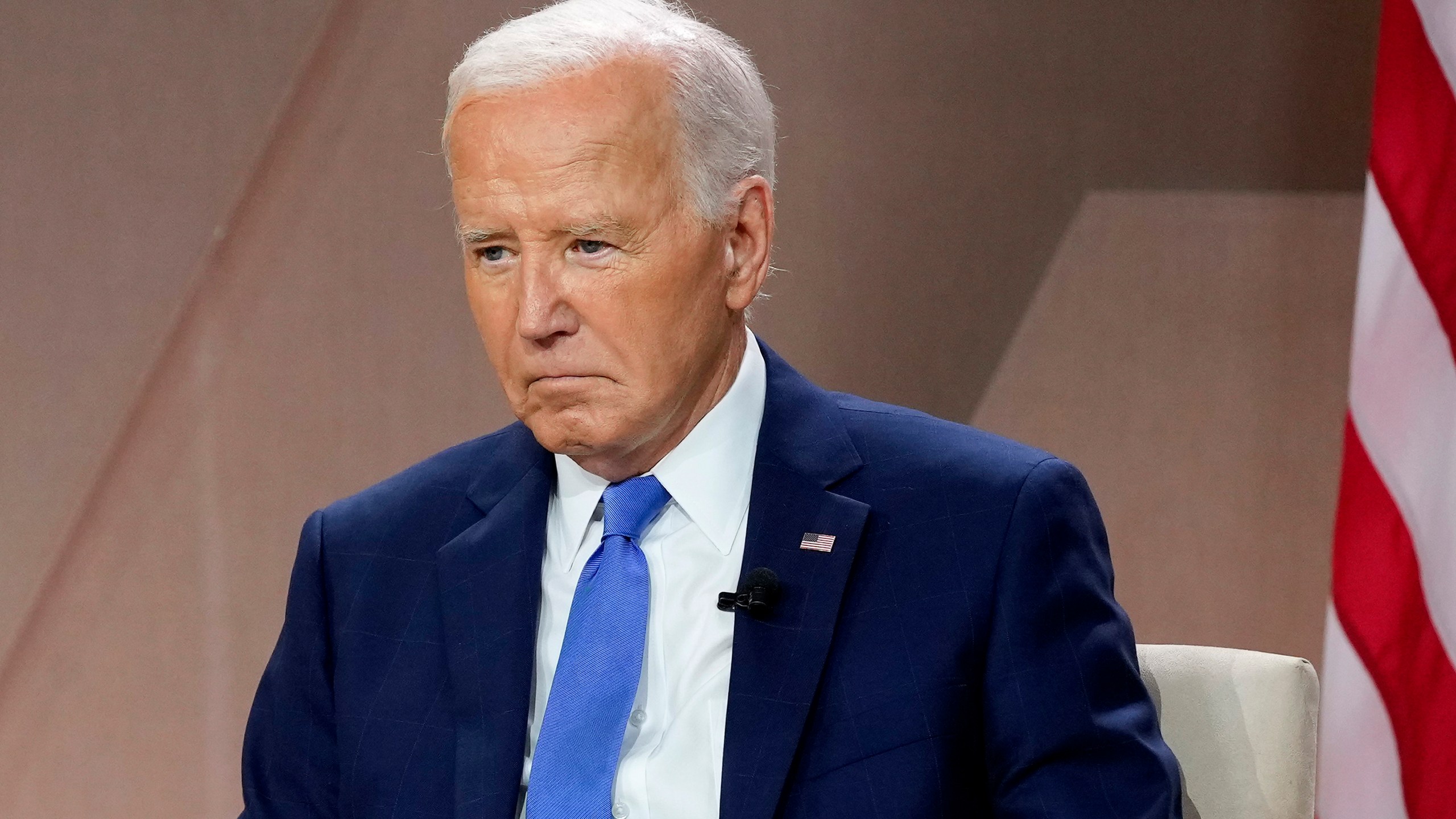 FILE - President Joe Biden attends an event on the sidelines of the NATO Summit in Washington, July 11, 2024. Insiders who were close to Joe Biden's struggles are describing a president who was dogged in his determination to keep his candidacy alive, but ultimately not in denial about the odds. A number of firsthand observers of Biden's crisis say he was privately contemplative during his days of decision, before announcing Sunday, July 21, that he was quitting the presidential race. (AP Photo/Susan Walsh, File)