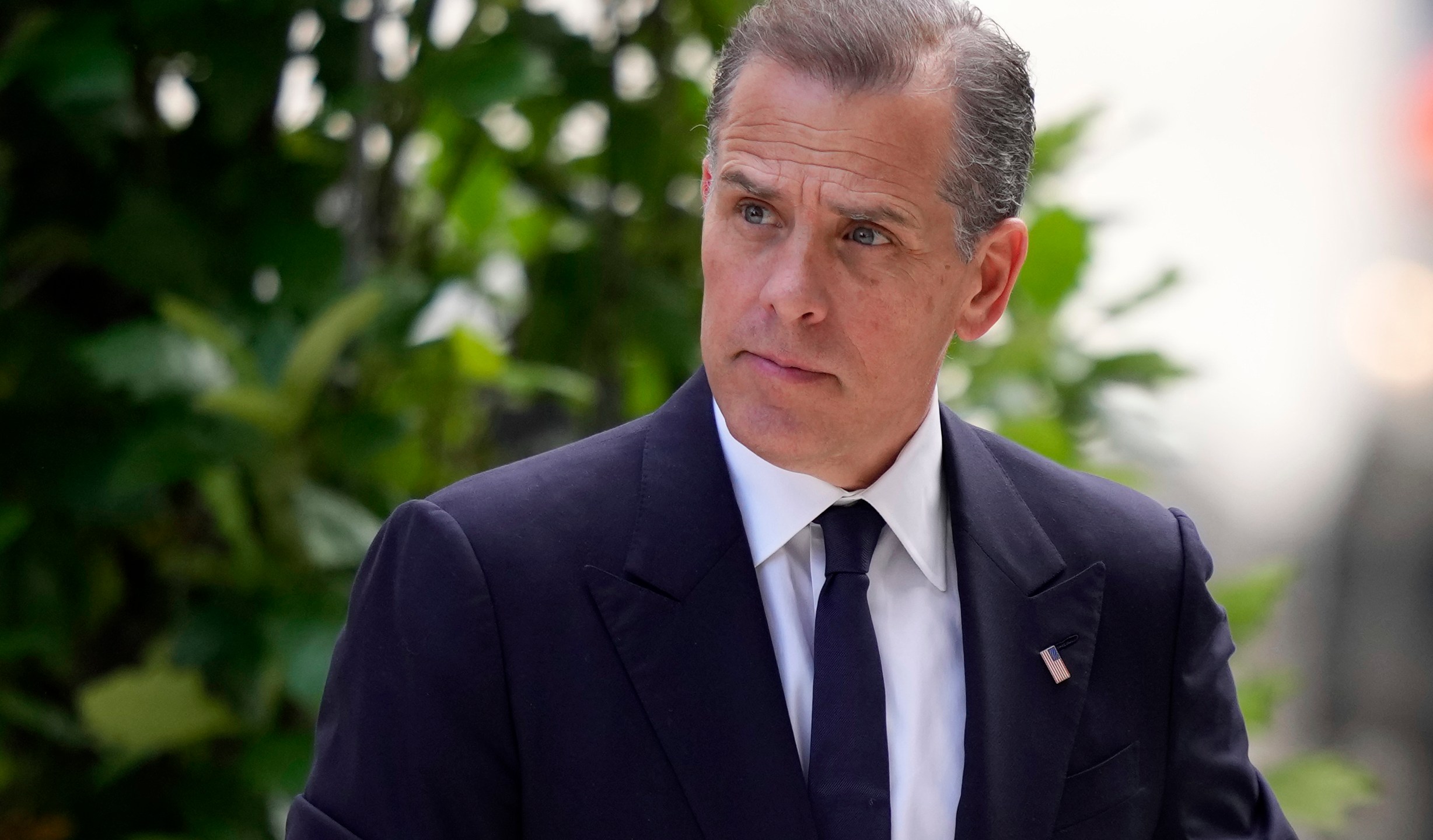 Hunter Biden arrives at federal court in June 2024.