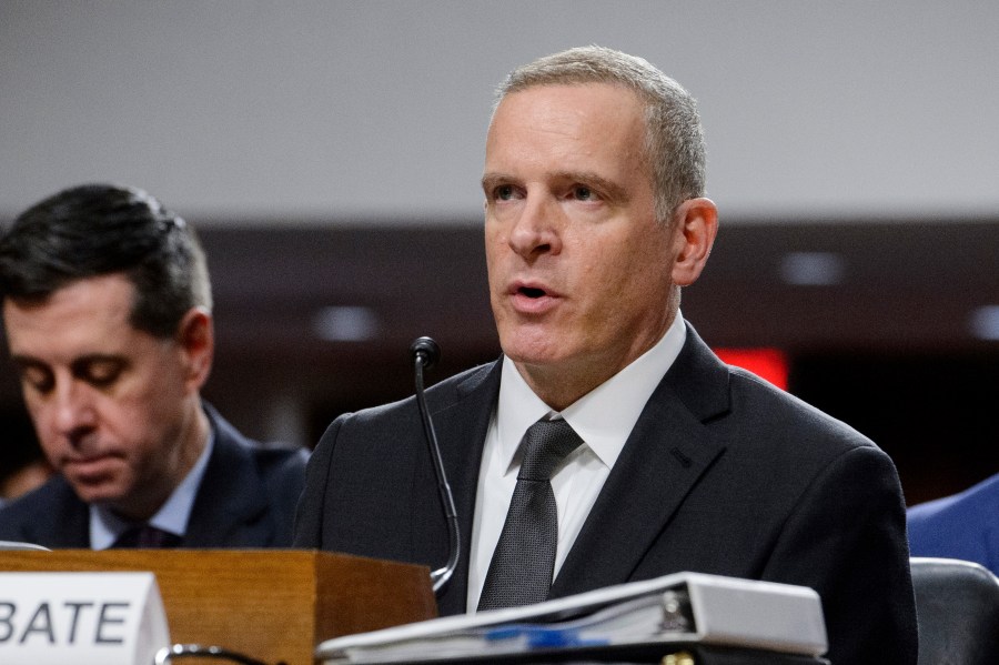 FBI Deputy Director Paul Abbate, testifies before a Joint Senate Committee on Homeland Security and Governmental Affairs and Senate Committee on the Judiciary hearing examining the security failures leading to the assassination attempt on Republican presidential candidate former President Donald Trump, Tuesday, July 30, 2024 in Washington. (AP Photo/Rod Lamkey, Jr.)