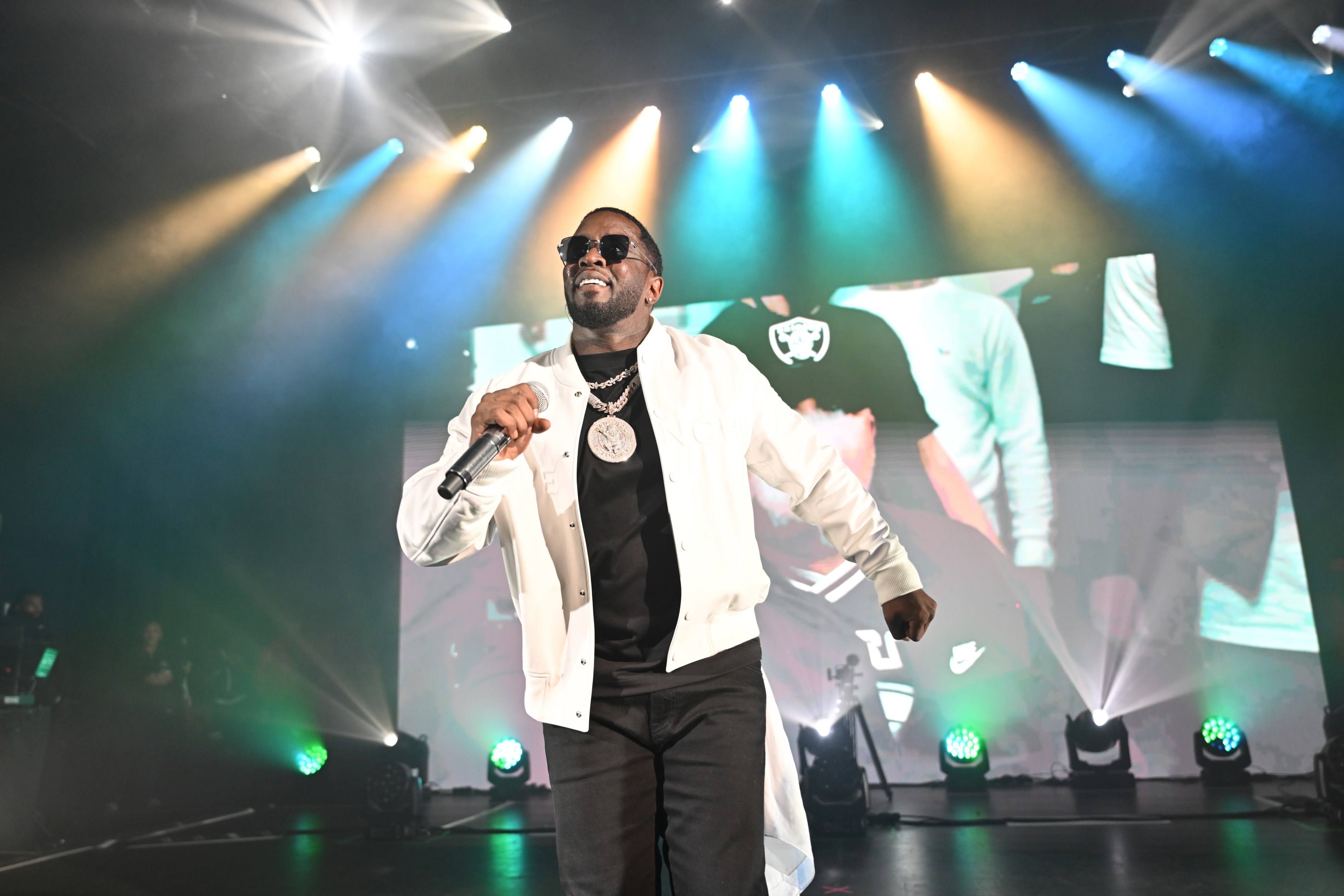 Sean "Diddy" Combs performs on November 07, 2023 in London, England.