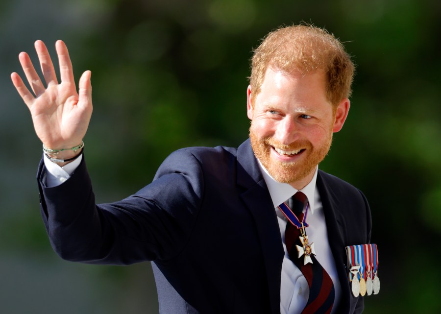 Prince Harry, Duke of Sussex attends The Invictus Games Foundation 10th Anniversary Service at St Paul's Cathedral on May 8, 2024 in London