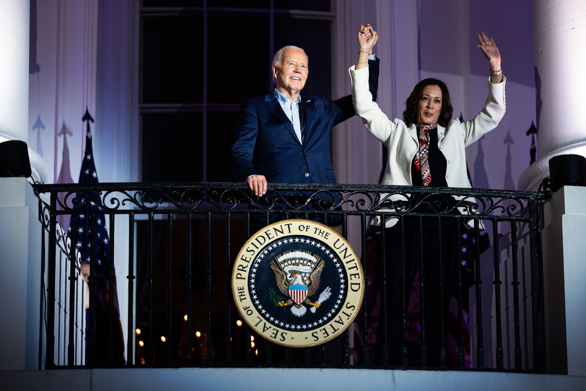 President Joe Biden, left, and Vice President Kamala Harris.