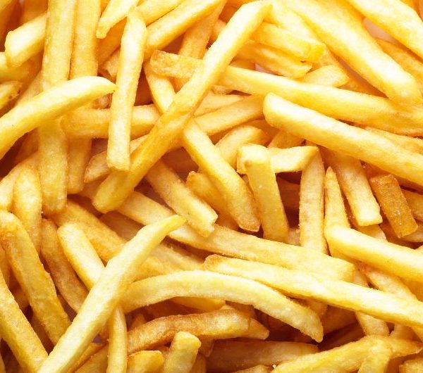 An undated photo of french fries.