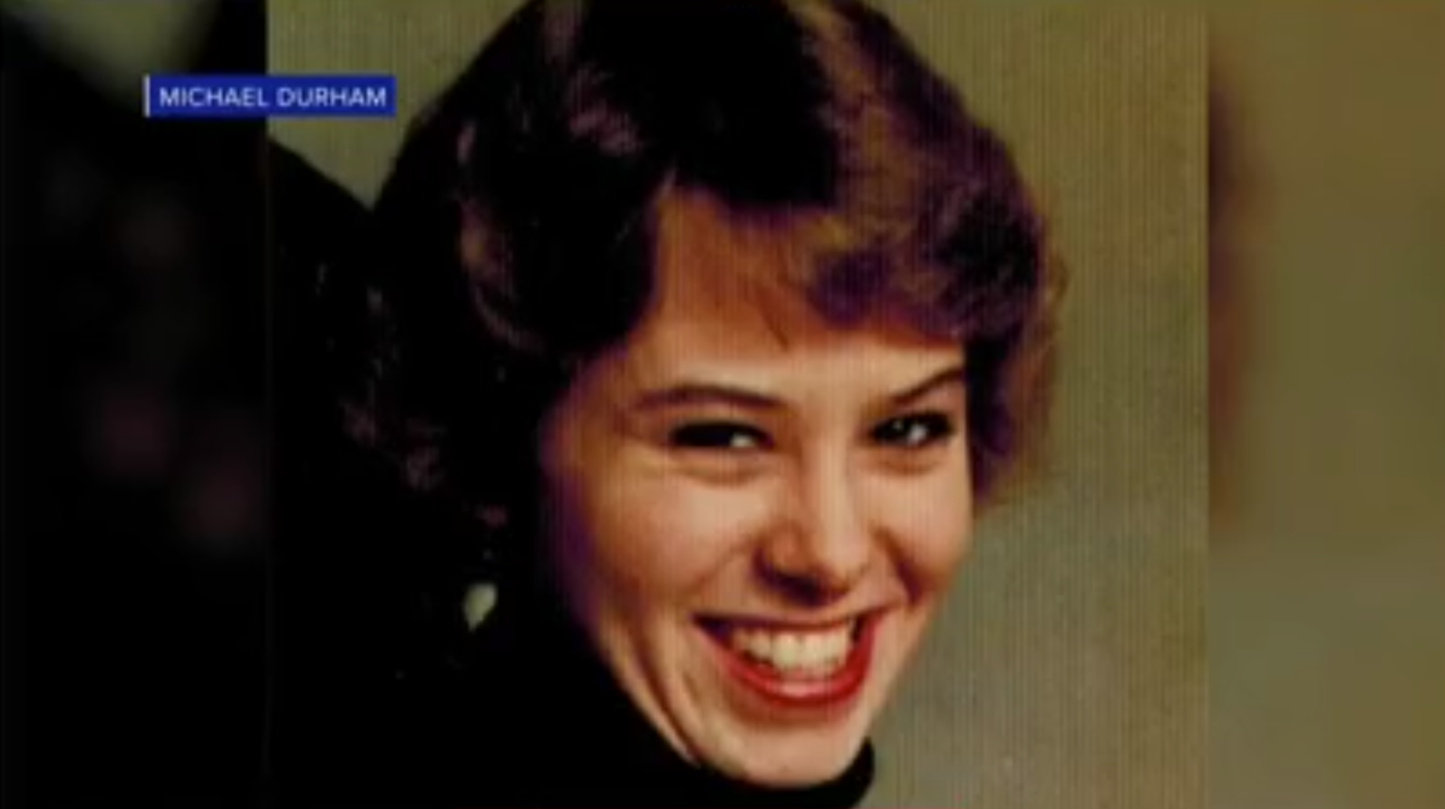 19-year-old Cassandra Durham, who disappeared in 1987 after a road trip with her boyfriend, smiles at the camera.