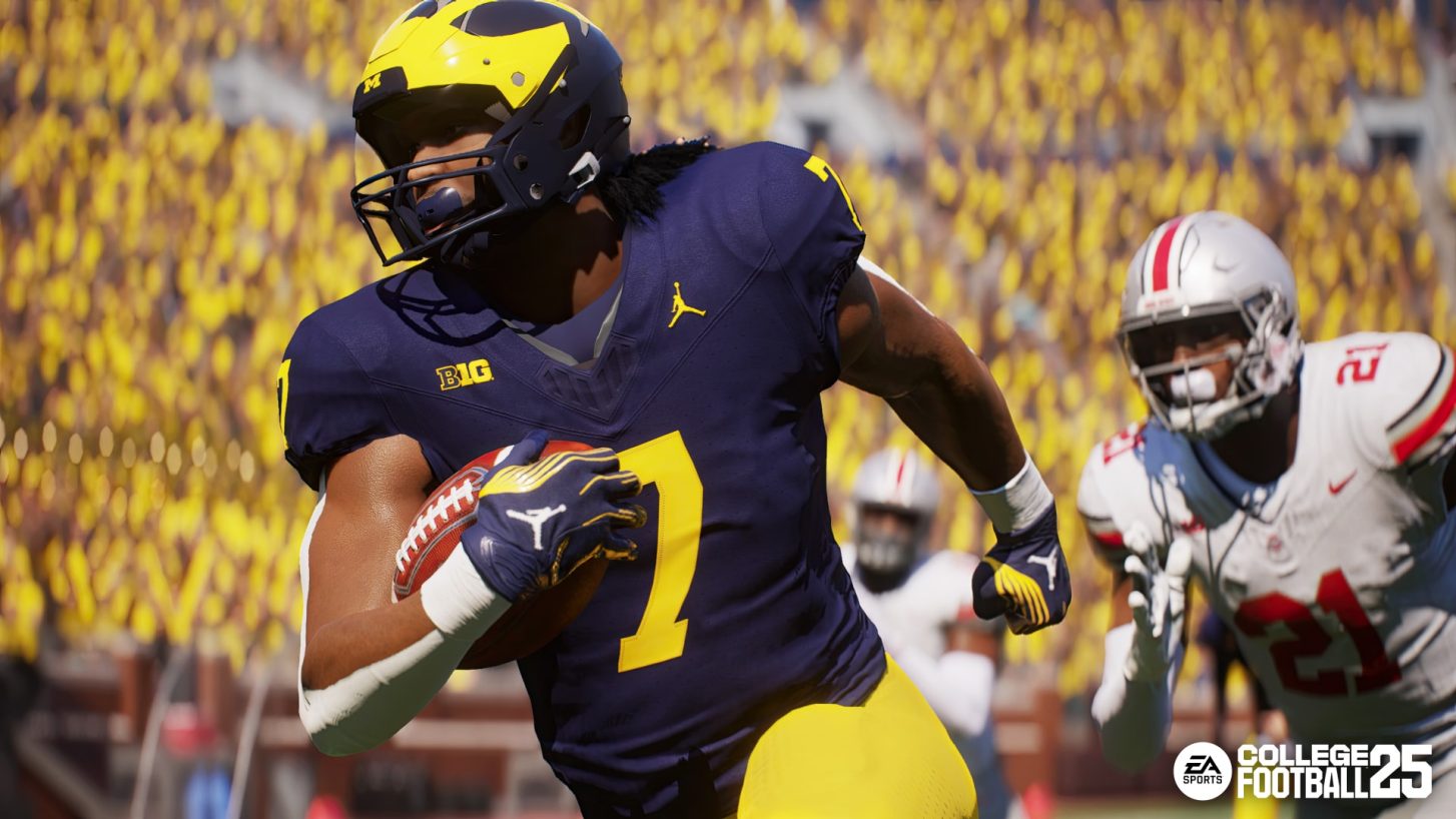 EA Sports' College Football 25 video game