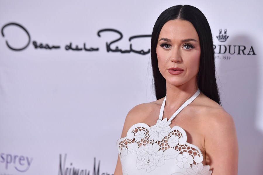 FILE - Katy Perry arrives at the 35th Annual Colleagues Spring Luncheon and Oscar de la Renta Fashion Show, April 25, 2024, at the Beverly Wilshire Hotel in Beverly Hills, Calif. (Photo by Jordan Strauss/Invision/AP, File)