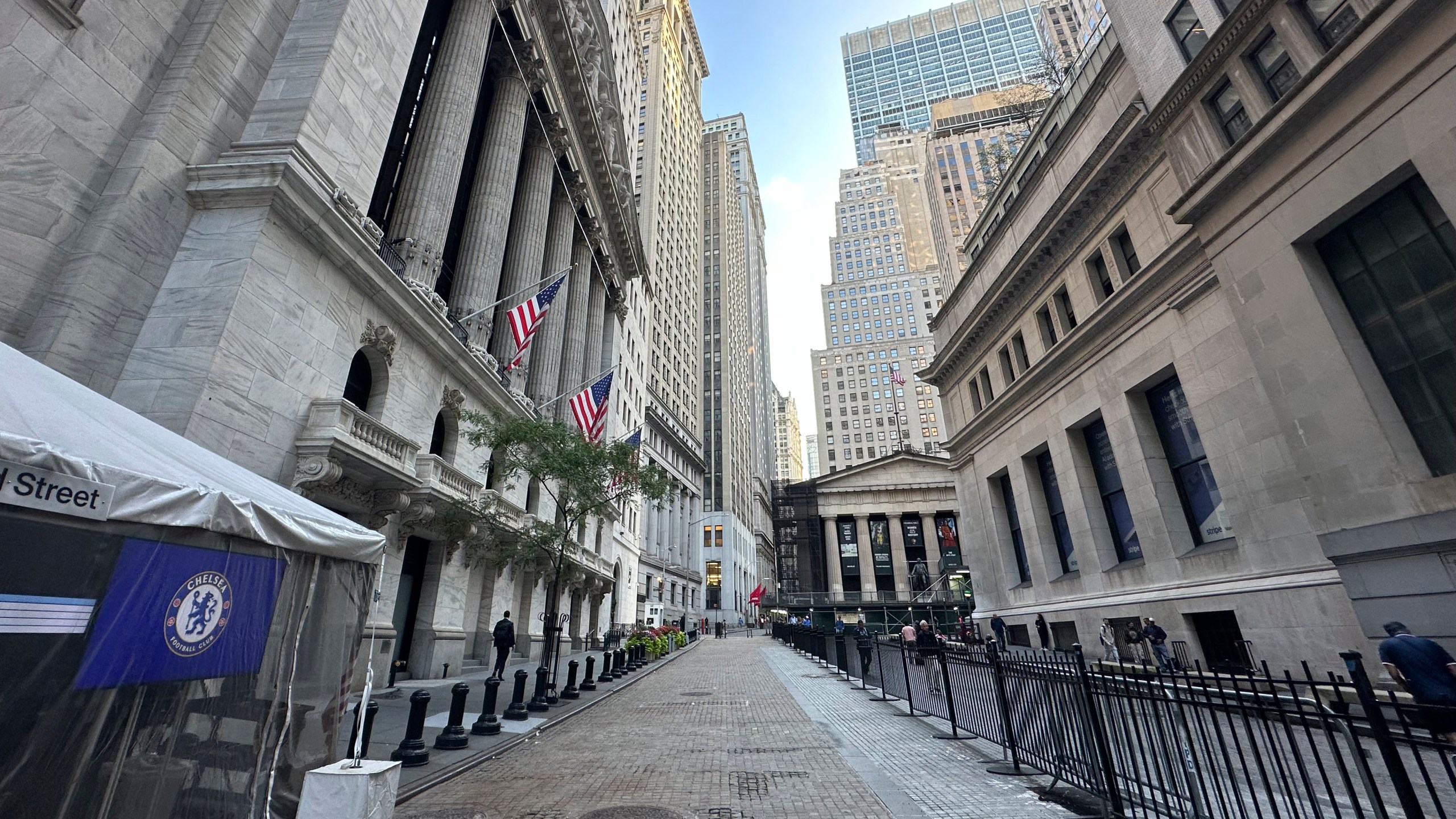 FILE - The New York Stock Exchange is shown on Aug. 21, 2024, in New York. (AP Photo/Peter Morgan, File)