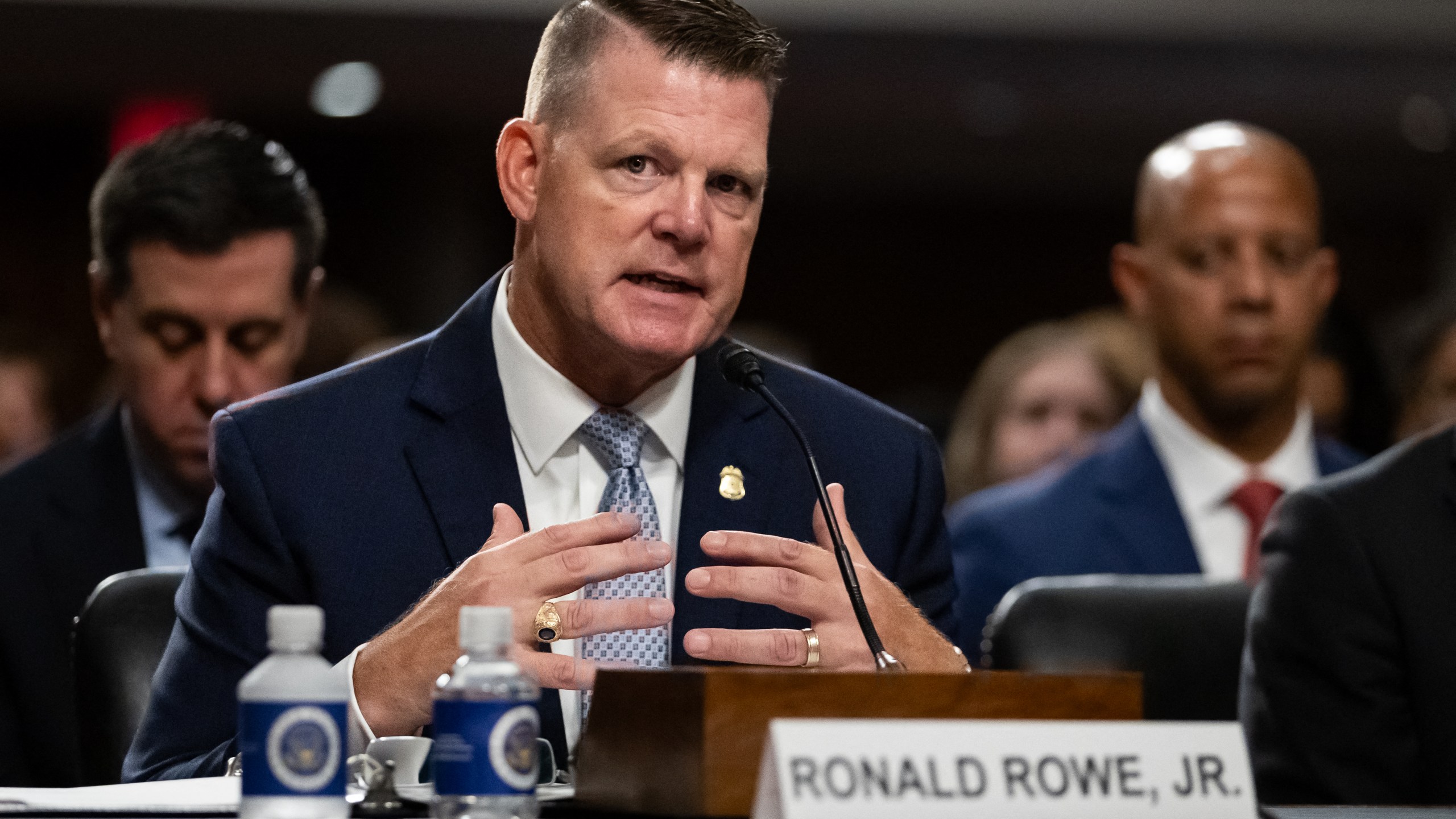 Acting Secret Service Director Ronald Rowe Jr. testifies before Congress.