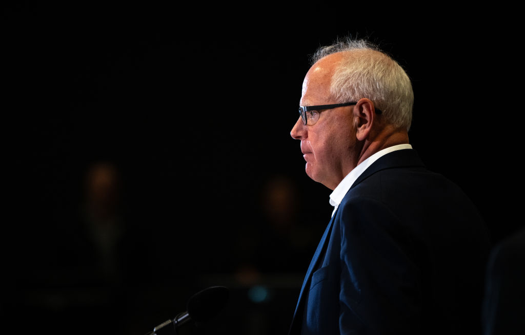 Minnesota Governor Tim Walz, speaking at a news conference on August first.