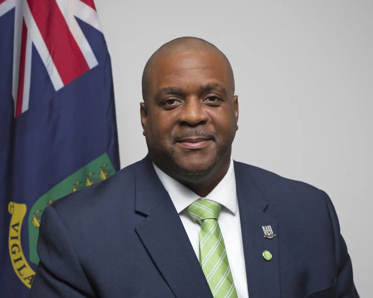 This photo released by the Department of Information and Public Relations of the government of the British Virgin Islands on April 22, 2022 shows British Virgin Islands Premier Andrew Alturo Fahie. Fahie and the director of the Caribbean territory's ports were scheduled to appear in federal court in Miami on Friday, April 29, 2022 after their arrest on drug smuggling charges in a sting set up by the U.S. Drug Enforcement Administration. (Department of Information and Public Relations of the government of the British Virgin Islands via AP)