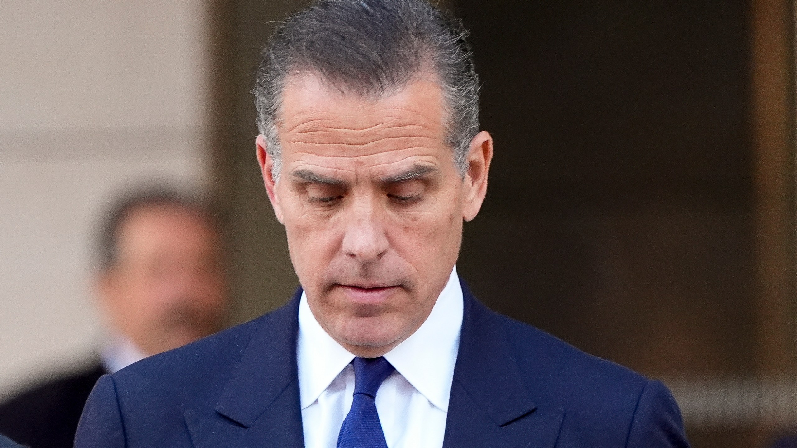 Hunter Biden leaves federal court, Thursday, Sept. 5, 2024, in Los Angeles, after pleading guilty to federal tax charges. (AP Photo/Jae C. Hong)