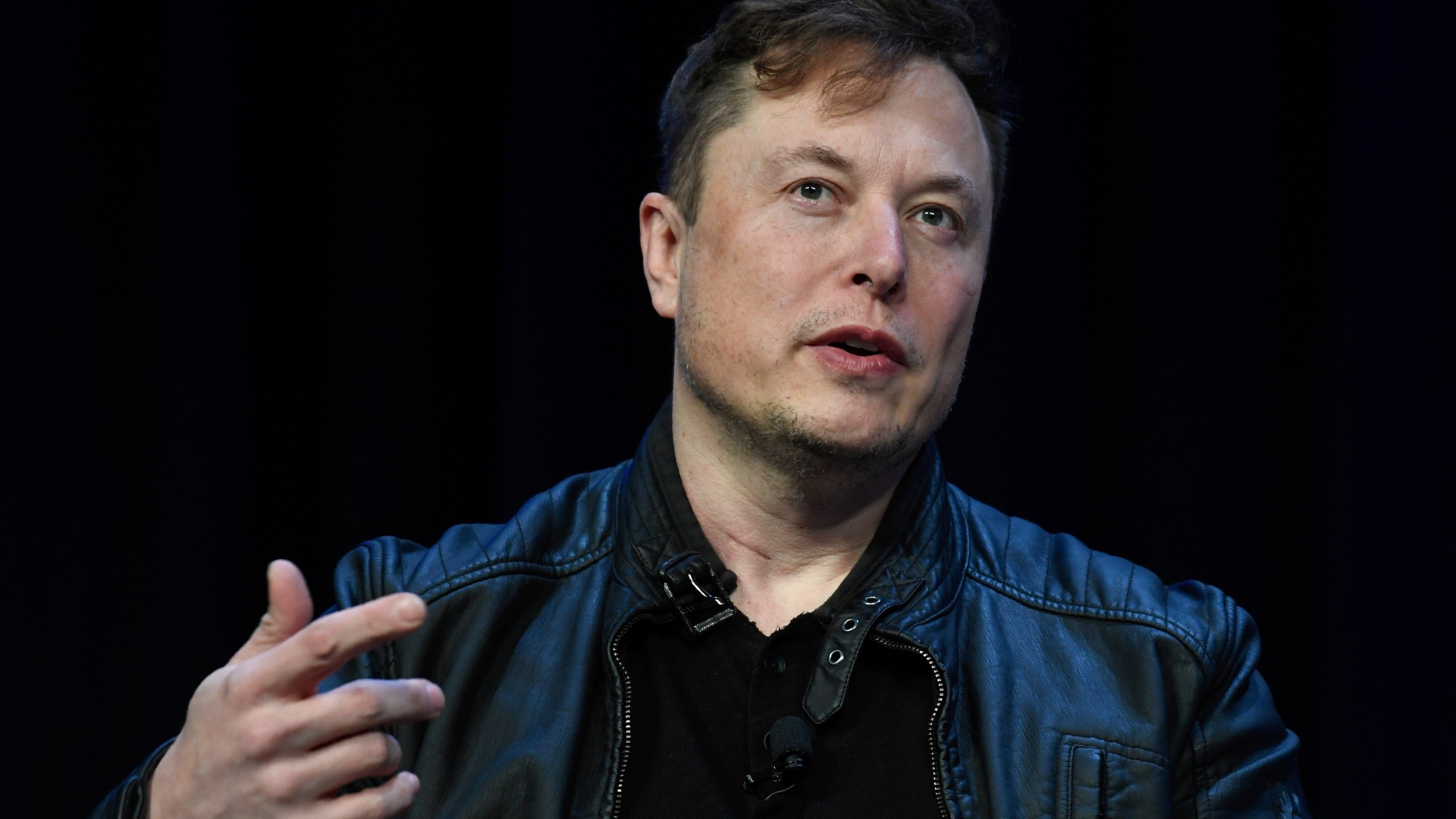 FILE - Tesla and SpaceX CEO Elon Musk speaks at the SATELLITE Conference and Exhibition in Washington, March 9, 2020. (AP Photo/Susan Walsh, File)