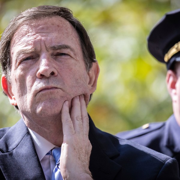 Interim New York Police Commissioner Thomas G. Donlon attends a news conference outside the United Nations Headquarters, Friday Sept. 20, 2024. (AP Photo/Stefan Jeremiah)