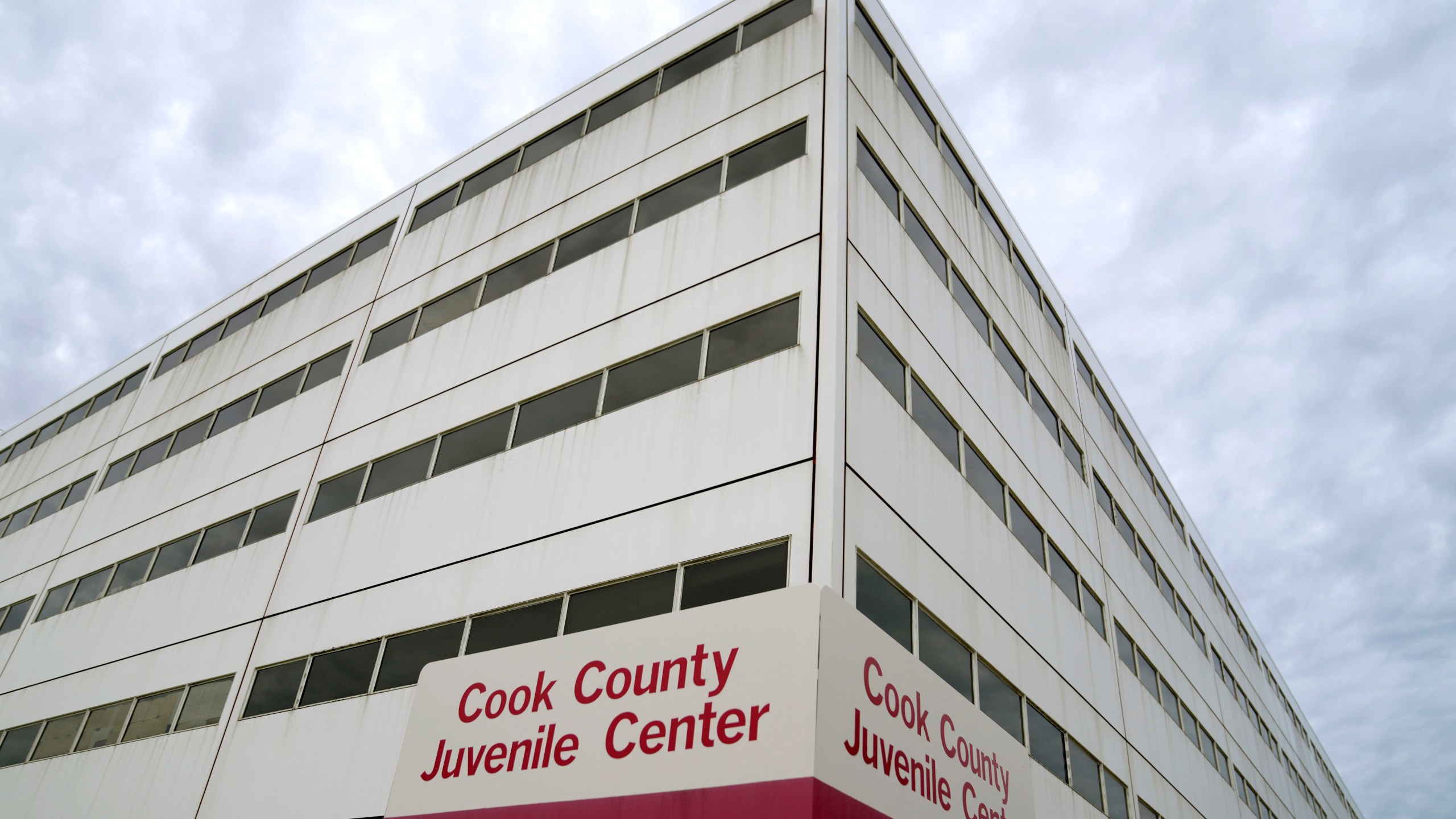 The Cook County Juvenile Temporary Detention Center is seen Monday, Sept. 23, 2024, in Chicago, which is one of several juvenile centers statewide where more than 200 men and women have filed lawsuits alleging they were abused as children while in custody. (AP Photo/Charles Rex Arbogast)