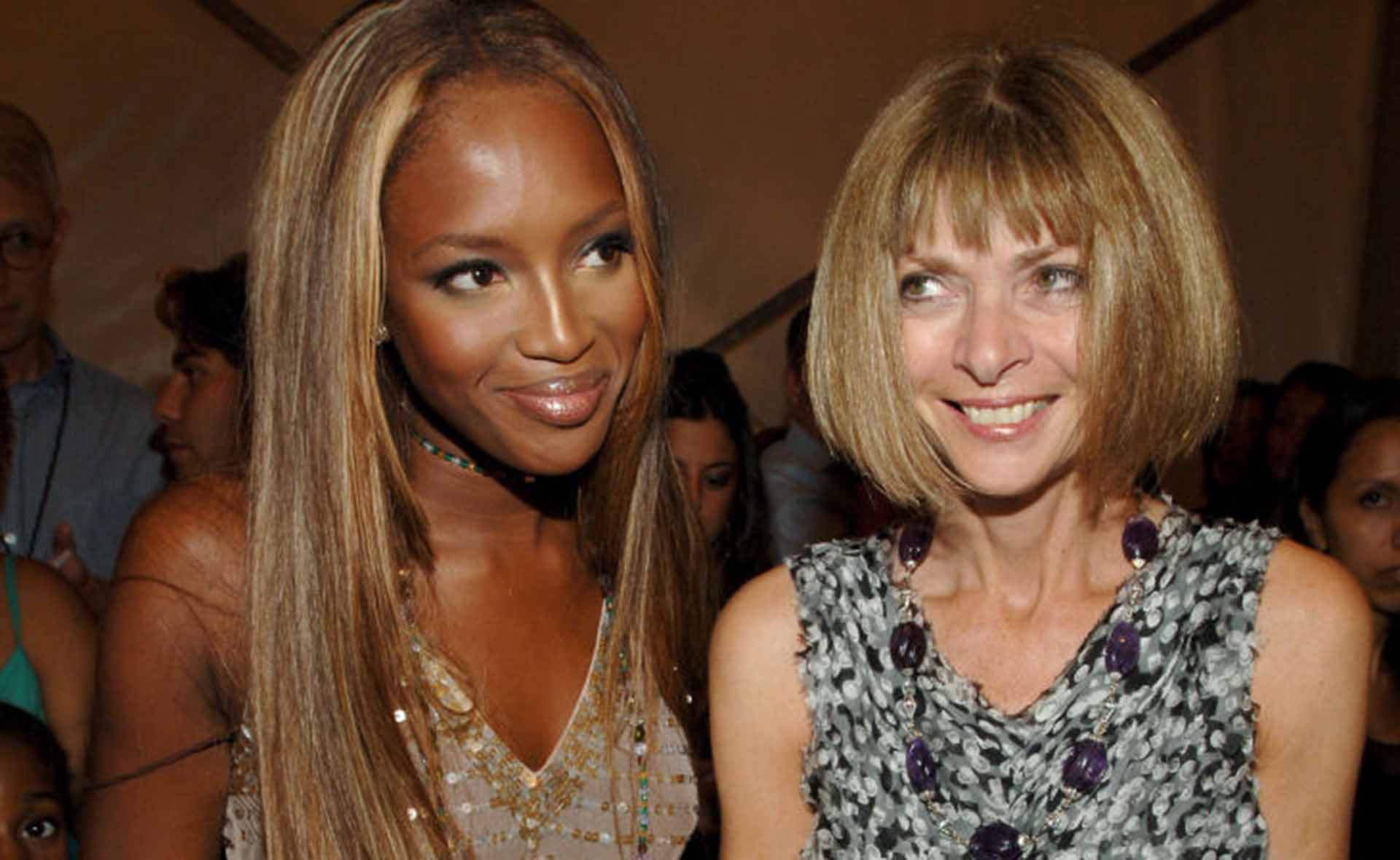 Naomi Campbell and Anna Wintour in 2006.