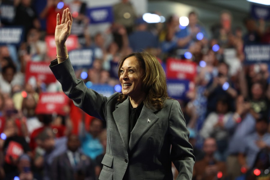 Vice President Kamala Harris is pictured.