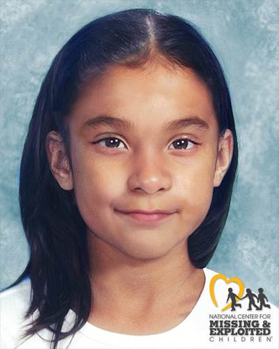 An age-progression photo of Dulce Alavez.