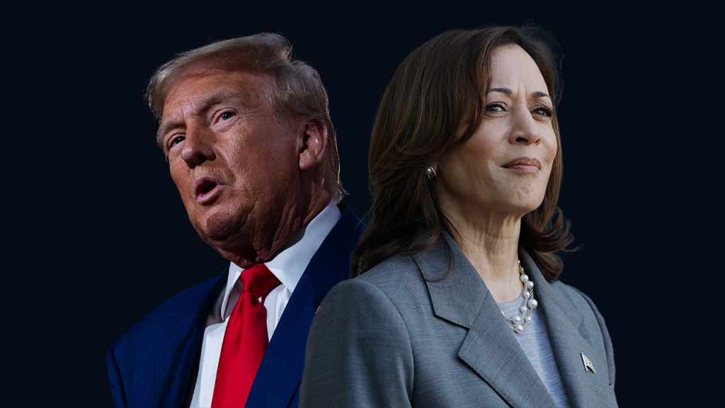 Donald Trump and Kamala Harris face off in their first presidential debate Tuesday night.