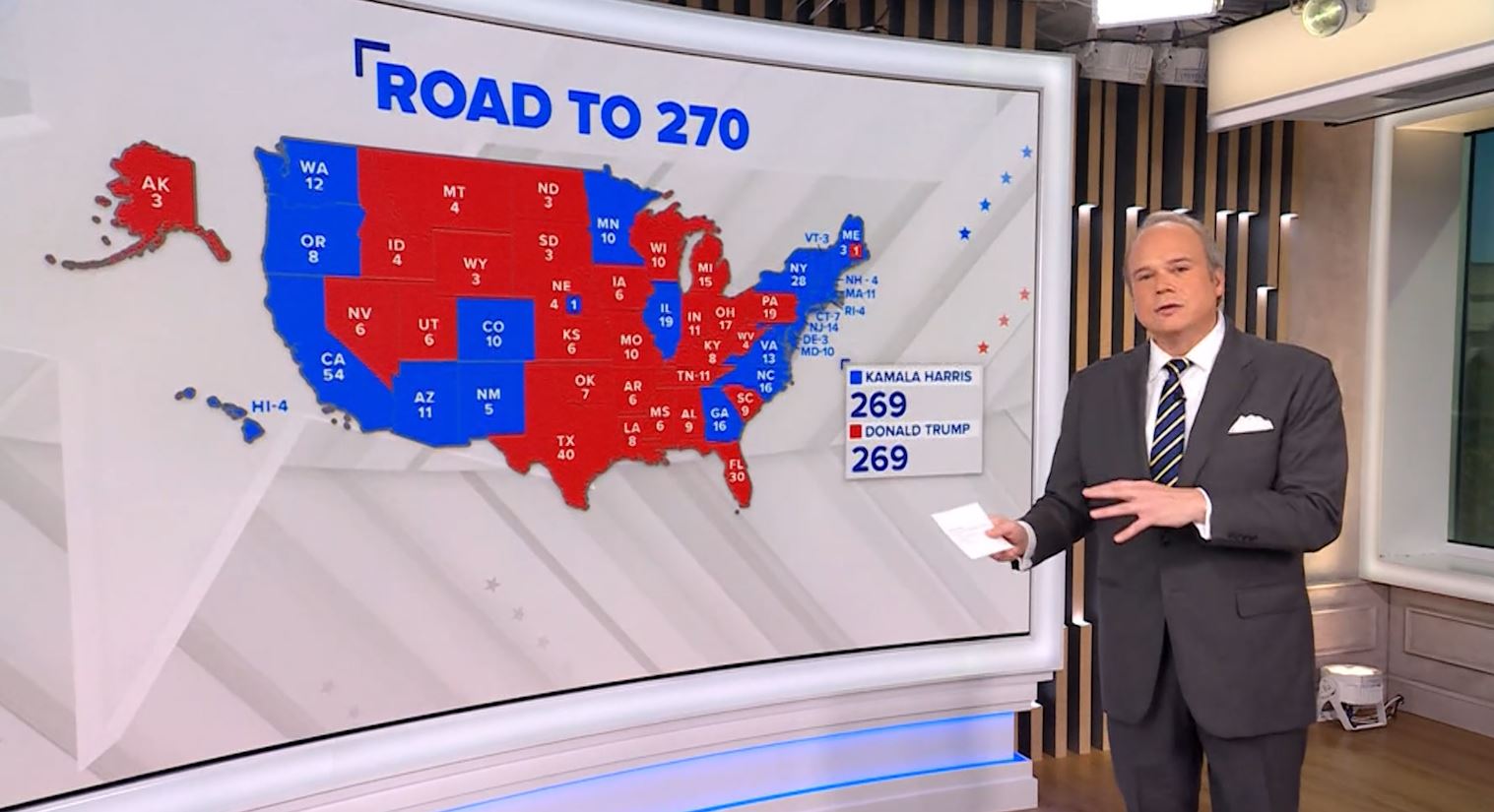 NewsNation political editor Chris Stirewalt uses a map to explain the role swing states will play in the presidential election.