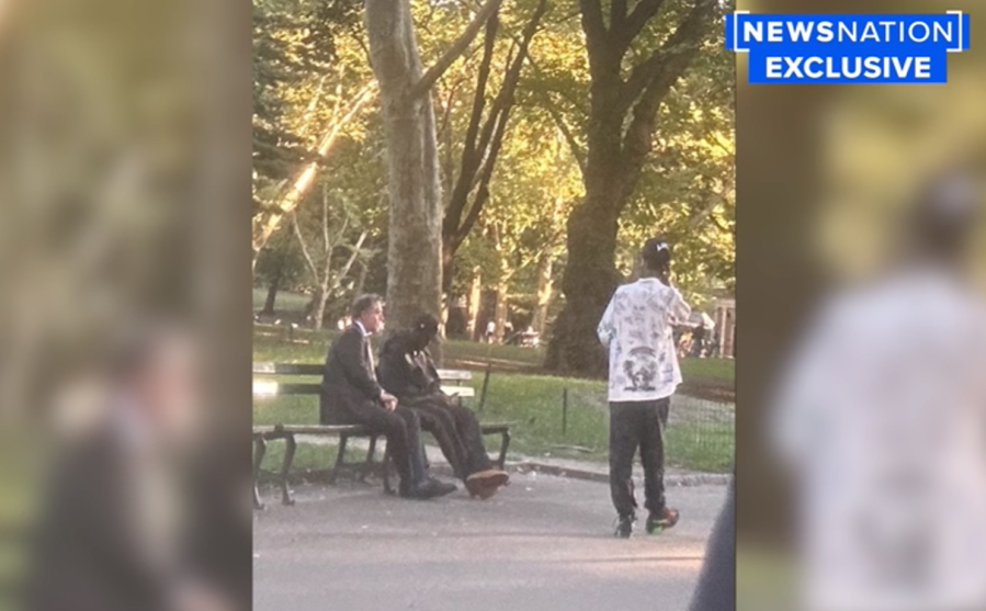 NewsNation has obtained an exclusive picture of P. Diddy with his attorney and his son in Central Park on Friday, Sept. 13.