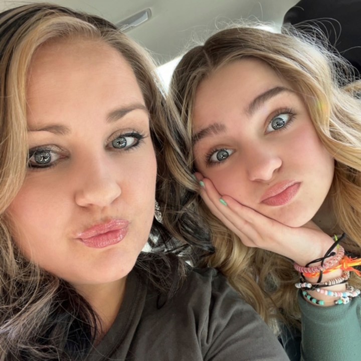 In this photo provided by Brittany Randall, Randall, left, and her daughter, Kamberlyn Bowler, pose for a selfie photo in Grand Junction, Colo., in the summer of 2024. (Brittany Randall via AP)