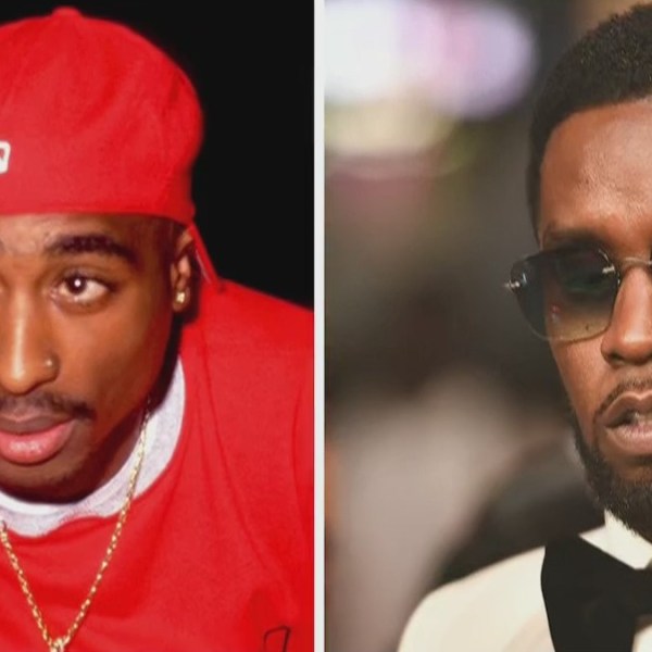 Images of Tupac Shakur and Sean 'Diddy' Combs