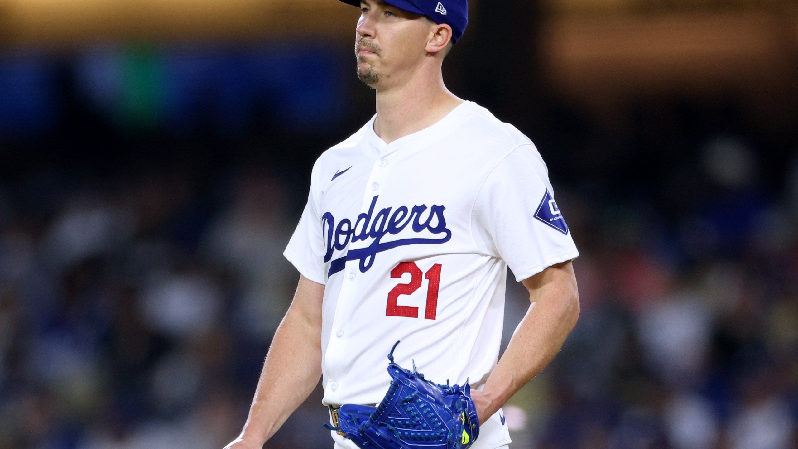 Walker Buehler of the Los Angeles Dodgers on August 28, 2024