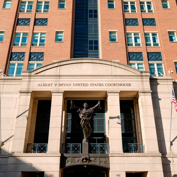 FILE - The U.S. District Court for the Eastern District of Virginia is seen, Sept. 9, 2024, in Alexandria, Va. (AP Photo/Stephanie Scarbrough, File)