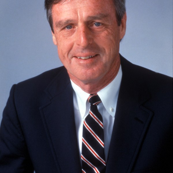 This photo provided by the USGA shows Reg Murphy, of Caves Valley, Md., a Past President of the United States Golf Association. Murphy served as President of the USGA from 1994-95. (USGA via AP)