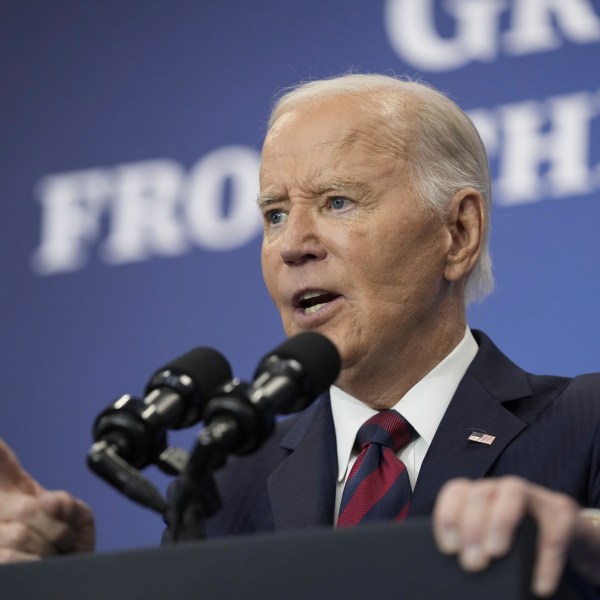 President Joe Biden speaks about his administrations economic playbook and the future of the American economy at the Brookings Institution in Washington, Tuesday, Dec. 10, 2024. (AP Photo/Susan Walsh)