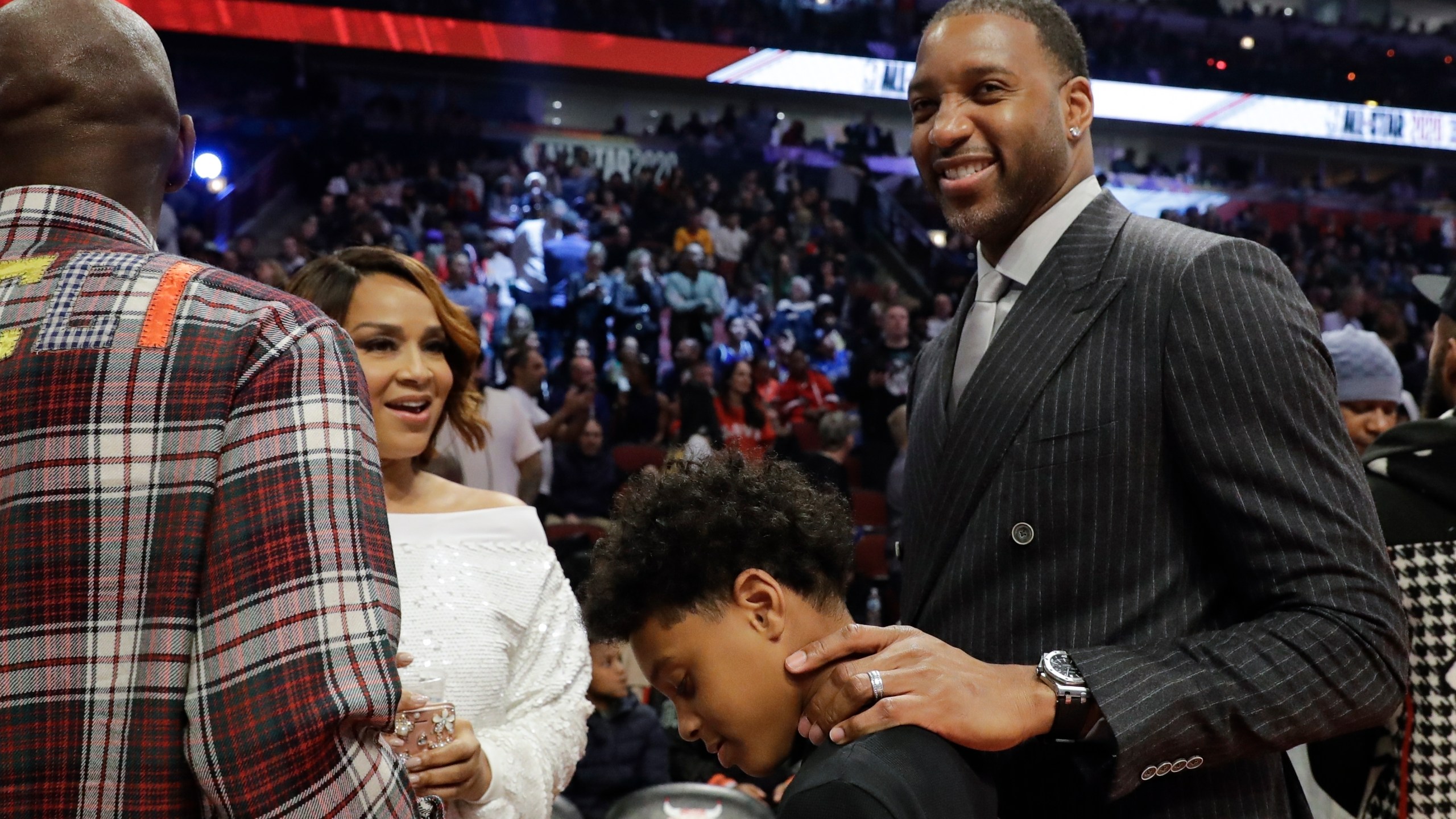 FILE - Tracy McGrady is seen during the second half of the NBA All-Star basketball game, Feb. 16, 2020, in Chicago. (AP Photo/Nam Huh, File)