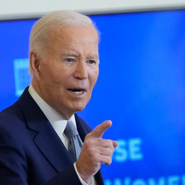 President Joe Biden speaks at the White House Conference on Women's Health Research from the East Room of the White House in Washington, Wednesday, Dec. 11, 2024. (AP Photo/Susan Walsh)