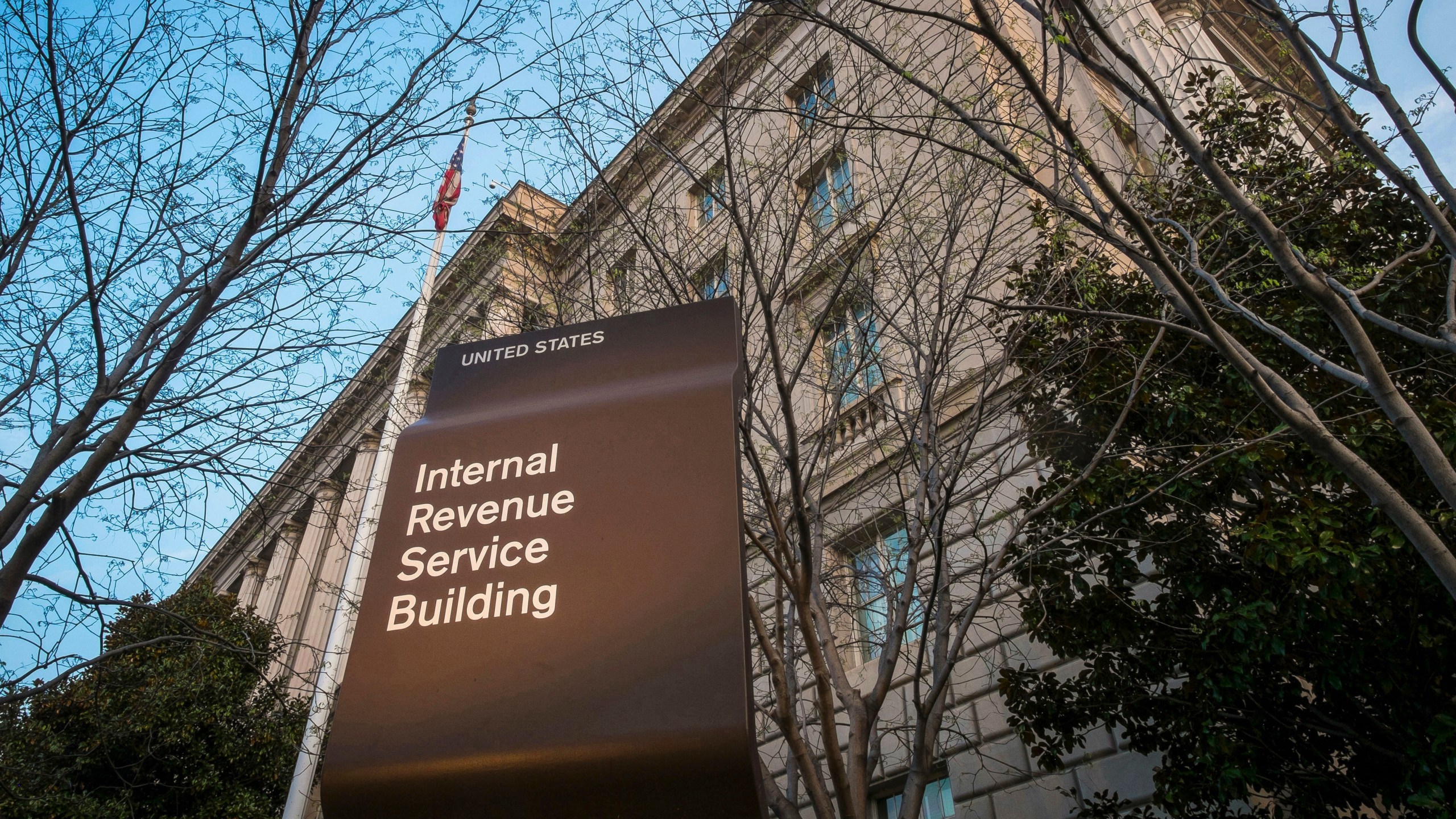 FILE - This April 13, 2014, file photo shows the Internal Revenue Service (IRS) headquarters building in Washington. (AP Photo/J. David Ake, File)