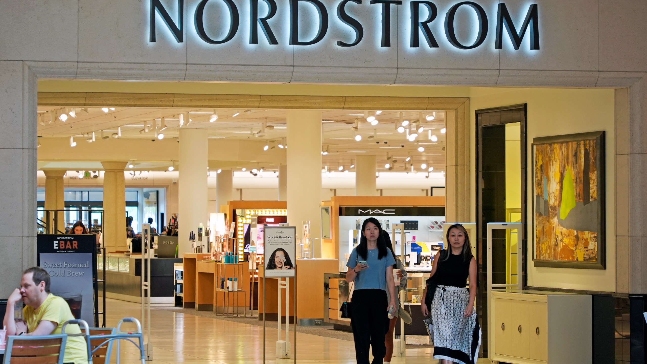 FILE - This is a Nordstrom store in Pittsburgh on Monday, June 3, 2024. (AP Photo/Gene J. Puskar, File)