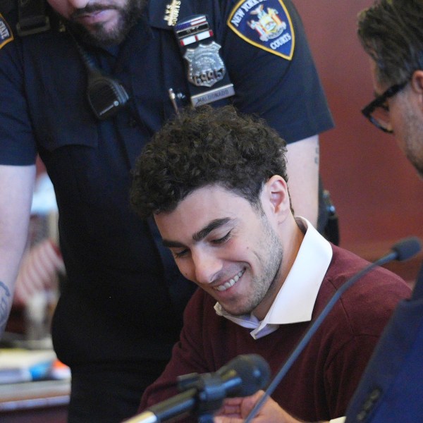 Luigi Mangione appears in Manhattan Criminal court for his arraignment on state murder and terror charges in the killing of UnitedHealthcare CEO Brian Thompson, Monday, Dec. 23, 2024, in New York. (Curtis Means/Pool Photo via AP)