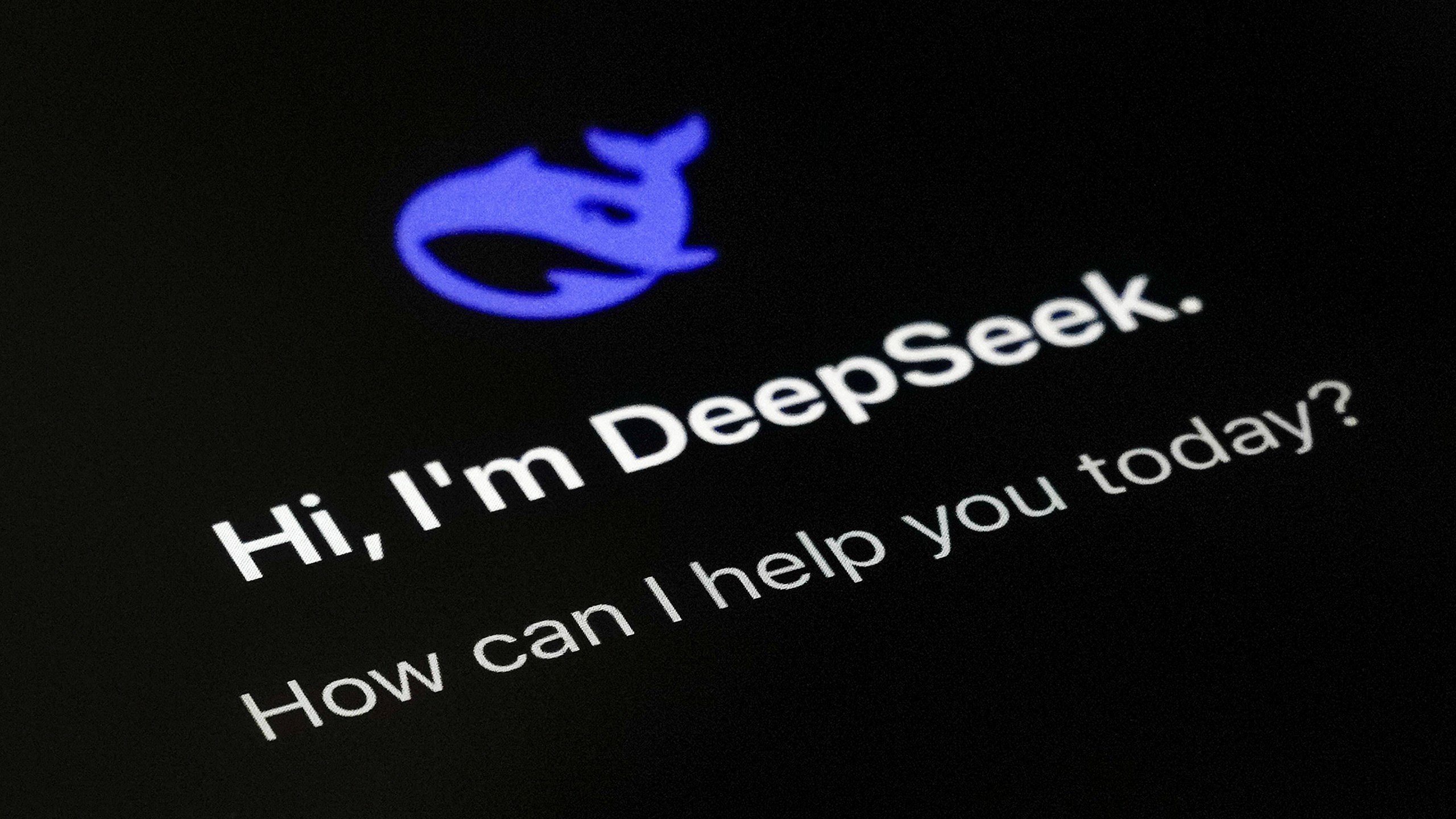 The smartphone apps DeepSeek page is seen on a smartphone screen in Beijing, Tuesday, Jan. 28, 2025. (AP Photo/Andy Wong)