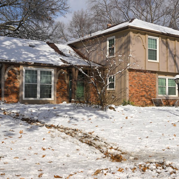 FILE - This Wednesday, Jan. 10, 2024 photo shows Jordan Willis' house in Kansas City, Mo., where three Kansas City Chiefs NFL football fans were found dead in the backyard. (Tammy Ljungblad/The Kansas City Star via AP, File)